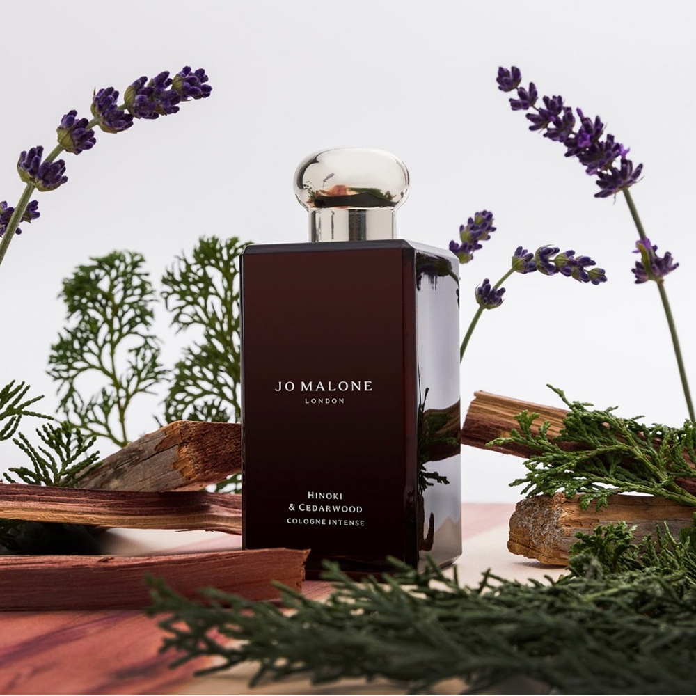 Jo Malone Hinoki & Ciderwood cologne intense fragrance